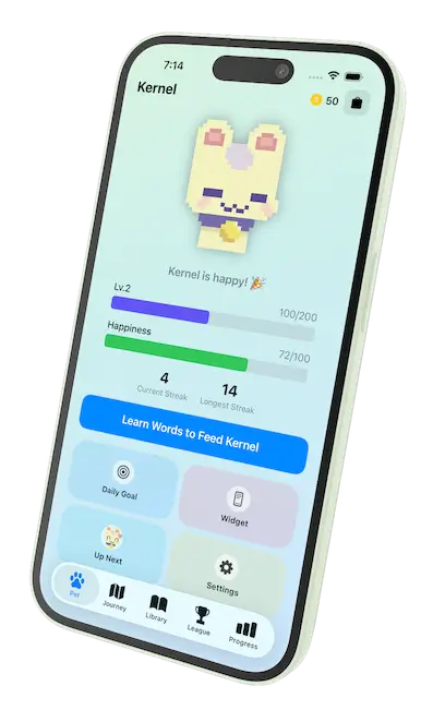 Kernel app screenshot